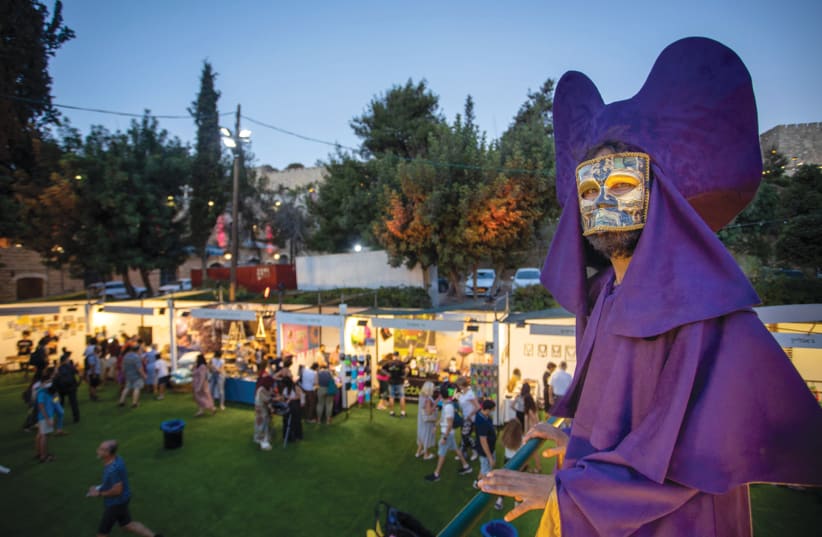  SCENES FROM last year’s Hutzot Hayotzer Arts and Crafts festival in Jerusalem.  (photo credit: Daphne Ben-Nun)