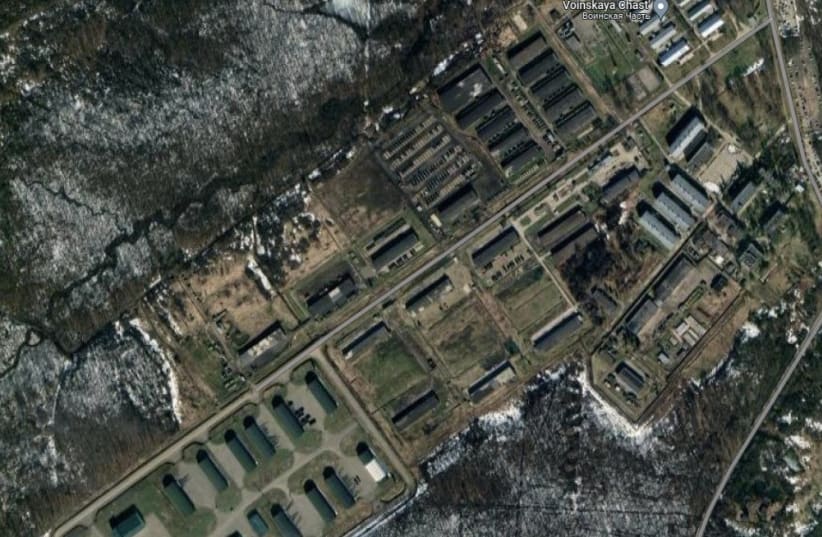  Alleged Wagner PMC training base (photo credit: SCREENSHOT FROM GOOGLE MAPS)