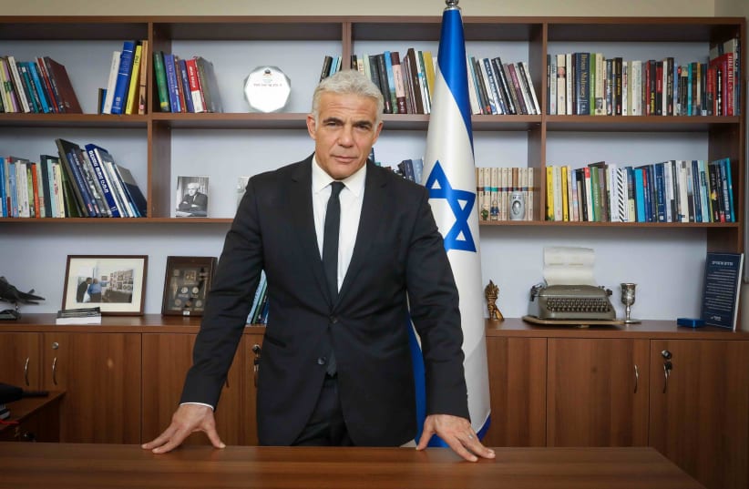 Yair Lapid, the prime minister of Israel. (photo credit: MARC ISRAEL SELLEM)