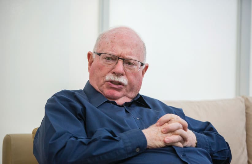  MICHAEL STEINHARDT, a co-founder of Birthright, writes in a new book: ‘On the whole, we are not fired up. We are not in love. We are not, as a community, showing courage or creativity or heroism.’  (photo credit: YONATAN SINDEL/FLASH90)