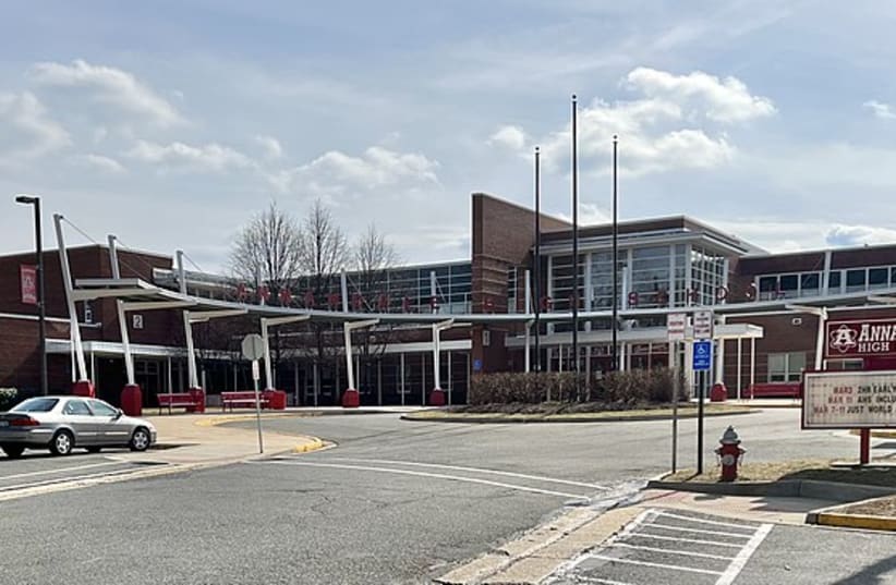  Annandale (Virginia) High School, February 2022. Part of Fairfax County (Virginia) Public Schools. (photo credit: Sean Barnett/Wikimedia Commons)