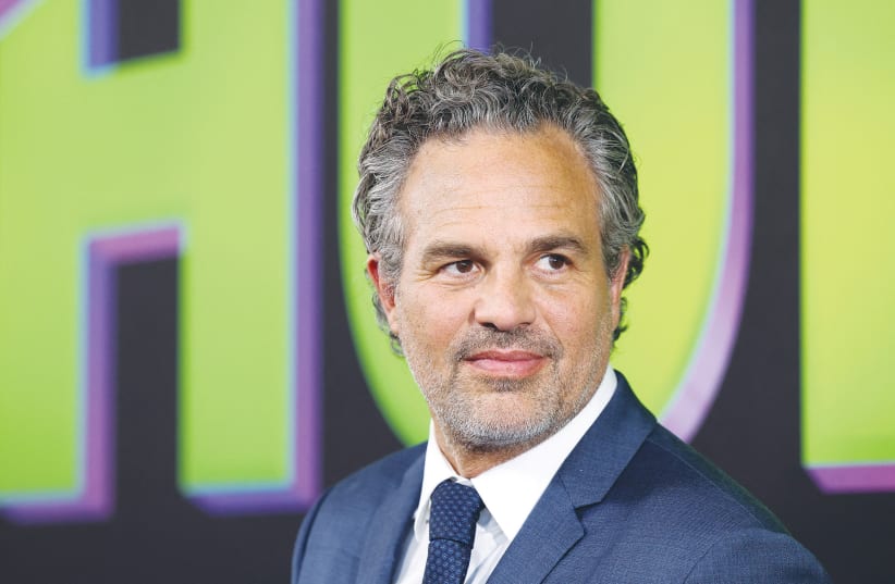  MARK RUFFALO has a long-standing hostility against Israel and a history of ignoring Palestinian terror attacks, says the writer.   (photo credit: MARIO ANZUONI/REUTERS)