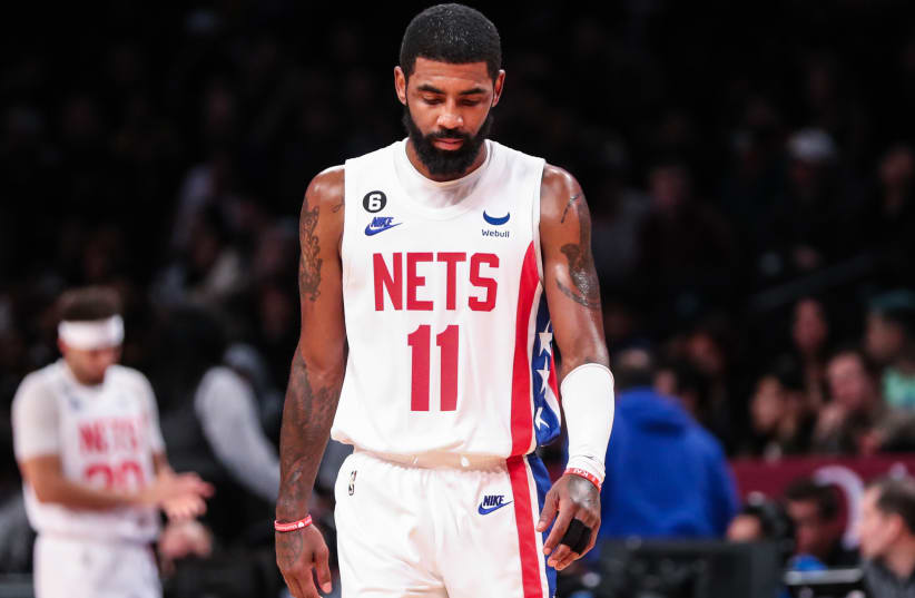 Brooklyn Nets guard Kyrie Irving (11) at Barclays Center, Brooklyn, New York, Oct 29, 2022 (photo credit: WENDELL CRUZ-USA TODAY SPORTS/VIA REUTERS)