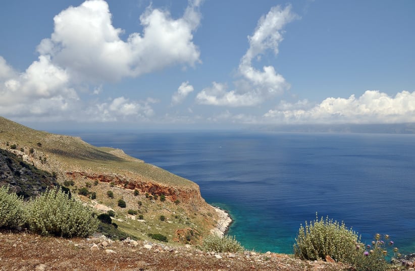  The Greek island of Crete (photo credit: Wikimedia Commons)
