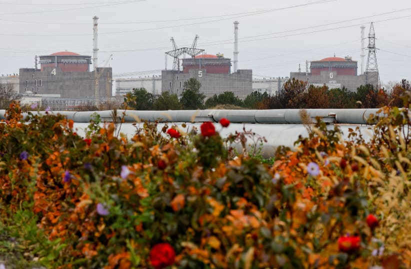 A view shows the Zaporizhzhia Nuclear Power Plant in the course of Russia-Ukraine conflict outside Enerhodar in the Zaporizhzhia region, Russian-controlled Ukraine (photo credit: REUTERS)