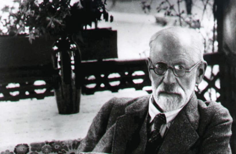  THIS 1929 photo of Sigmund Freud was released by the US Library of Congress in 1998 with the opening of a new related exhibit. (photo credit: REUTERS)