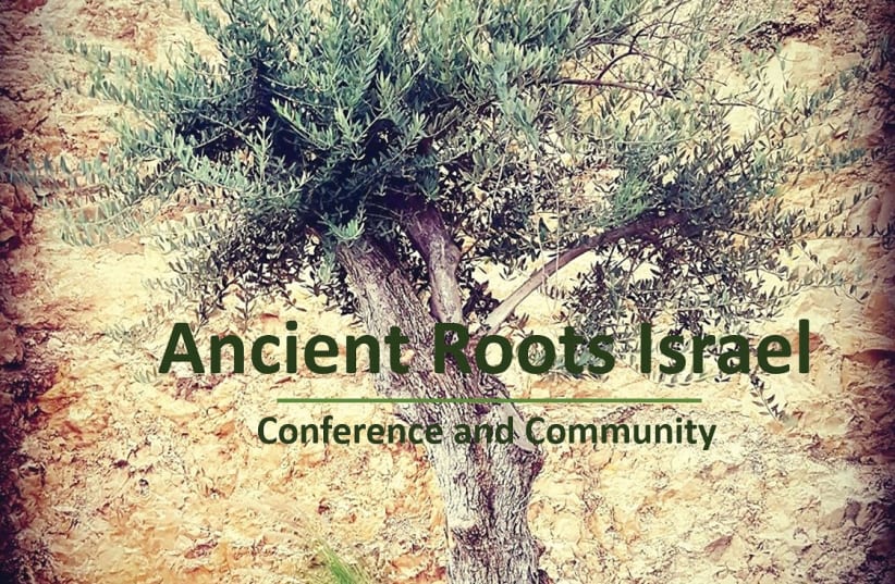  The ARI Tree: A poster for the Ancient Roots Israel conference (photo credit: ARI)