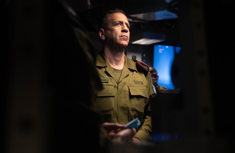  IDF CHIEF of Staff Lt.-Gen. Aviv Kohavi: Hanging up his uniform.  (photo credit: IDF SPOKESPERSON'S UNIT)