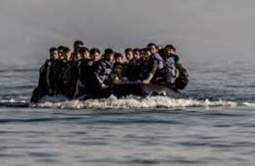  migrant boat (photo credit: The New Conservative)