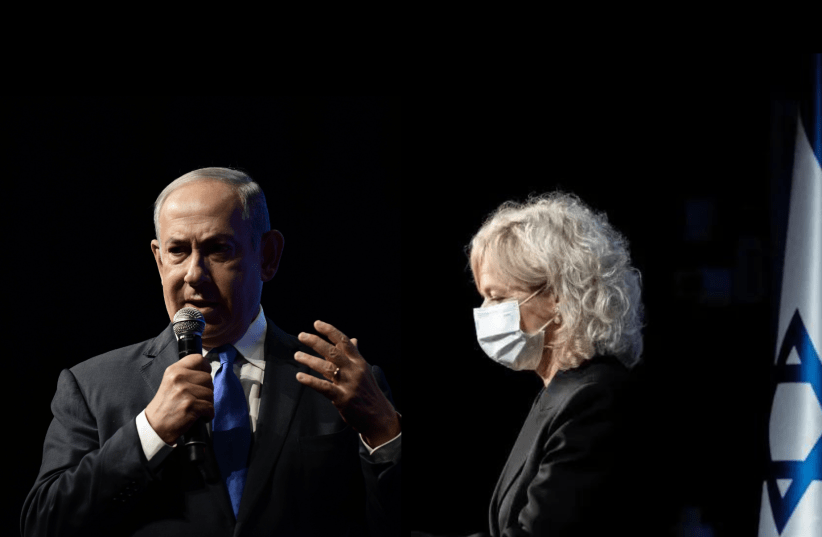  Left: Prime Minister Benjamin Netanyahu. Right: Attorney-General Gali Baharav-Miara (photo credit: TOMER NEUBERG/FLASH90, YONATAN SINDEL/FLASH 90)