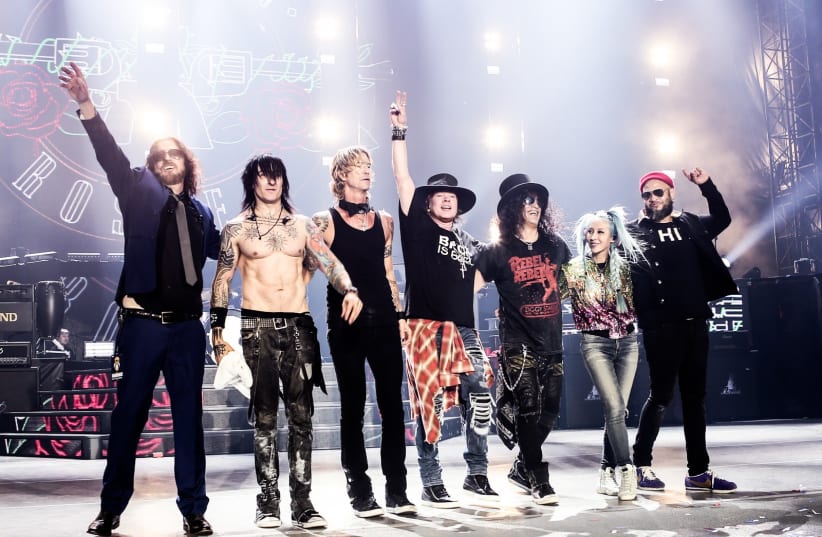  Rock & Roll hall of famers Guns N' Roses (photo credit: Live Nation)