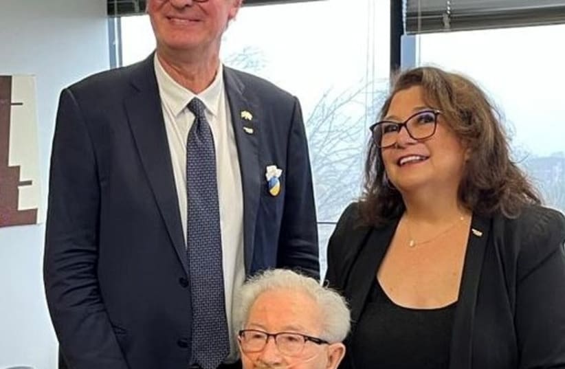 Holocaust survivor honored with Germany's Order of Merit - The ...