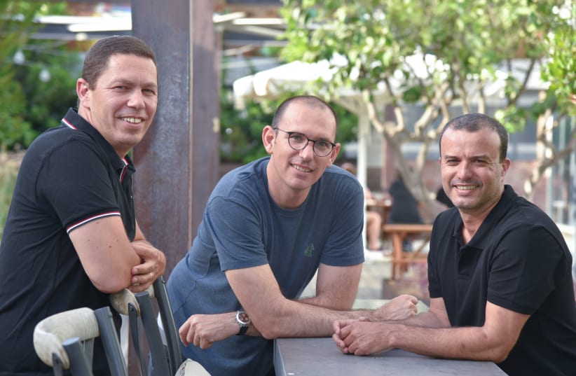  Asaf Dagan, Roi Yelin and Yaron Shapira (photo credit: Look photographers )