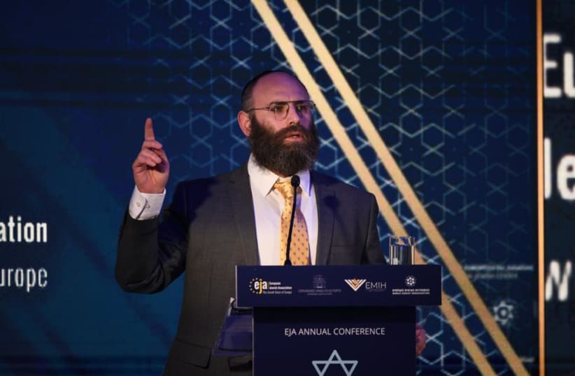  EJA Chairman Rabbi Menachem Margolin (photo credit: YOAV DUDKEVITCH)