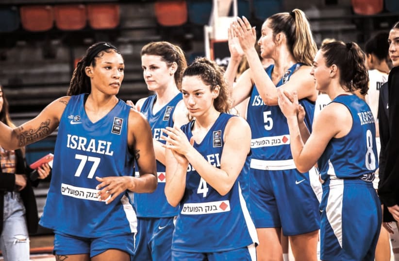 ISRAEL OPENS its EuroBasket campaign at home in the 2023 competition last year.. (photo credit: YEHUDA HALICKMAN)