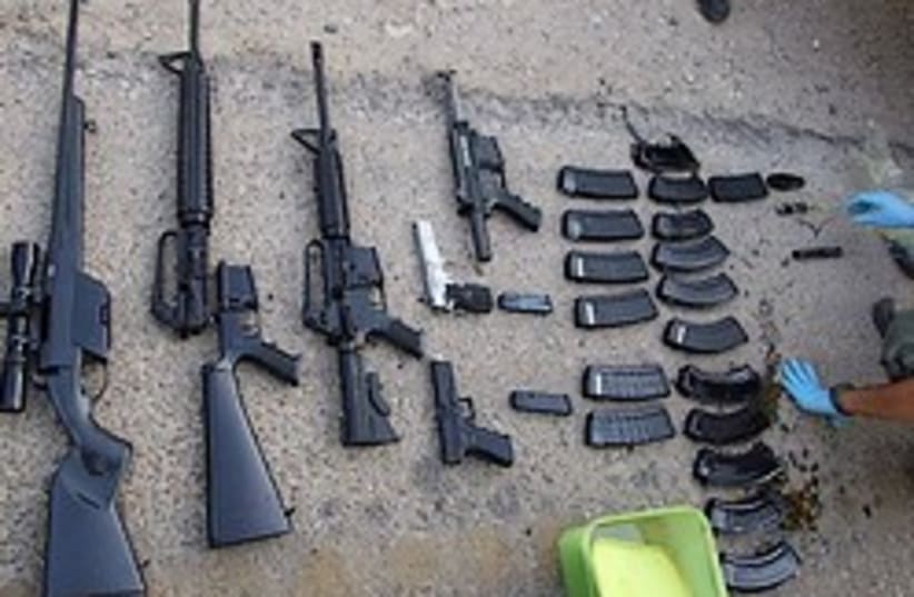 teitels weapons cache 248.88 (photo credit: Shin Bet Israel Security Agency)