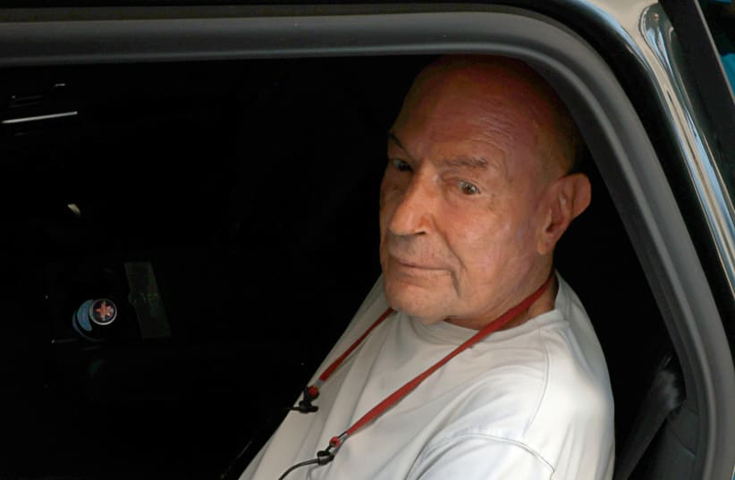  Arnon Milchan, a Hollywood producer and Israeli citizen, arrives at The Old Ship Hotel to provide testimony in Israeli Prime Minister Benjamin Netanyahu's trial, in Brighton, Britain June 25, 2023.  (photo credit: REUTERS/CARLOS JASSO)