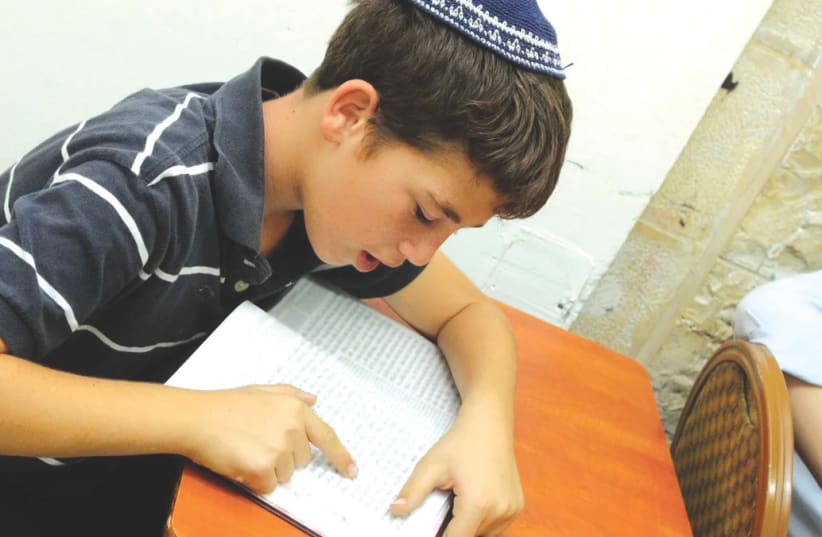  LEARNING IN Ohr Moshe retrains students to believe in themselves. (photo credit: Levi Dovid/Ohr Moshe)