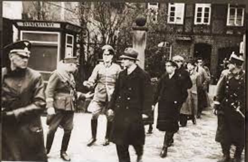  Jews rounded up in Stadthagen after Kristallnacht. (photo credit: PICRYL)