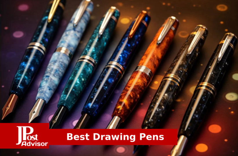 Yisan Black Drawing Pens,12 Art Pens Set,Fineliner Ink Pens,Micro