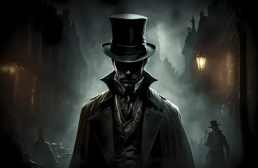  AI generated image of Jack the Ripper (Illustrative). (photo credit: PIXABAY)