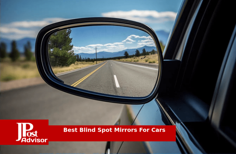  LivTee Blind Spot Mirror, 2 Round HD Glass Frameless