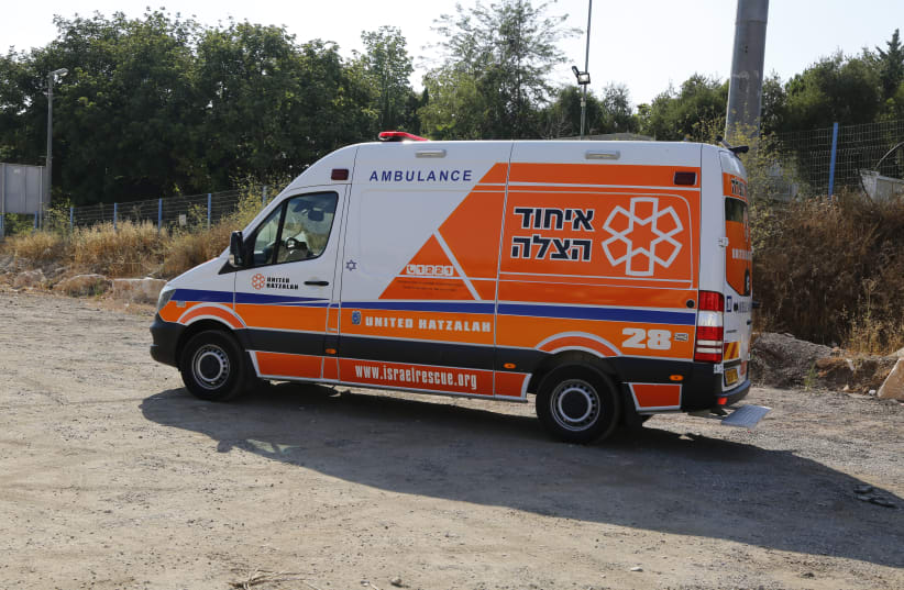 A United Hatzalah ambulance. (photo credit: UNITED HATZALAH‏)