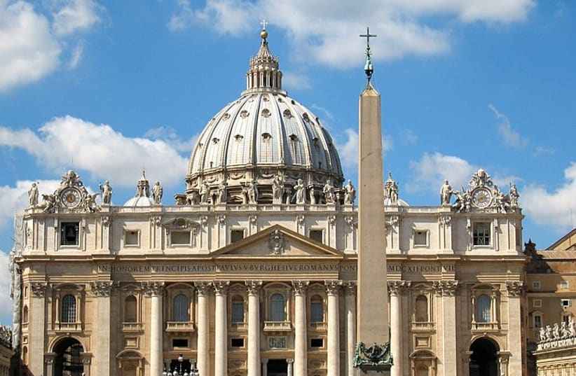  St. Peter's Basilica in Vatican City. (photo credit: Wikimedia Commons)