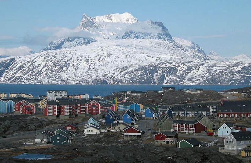  Nuuk city in Greenland. (photo credit: WALLPAPER FLARE)