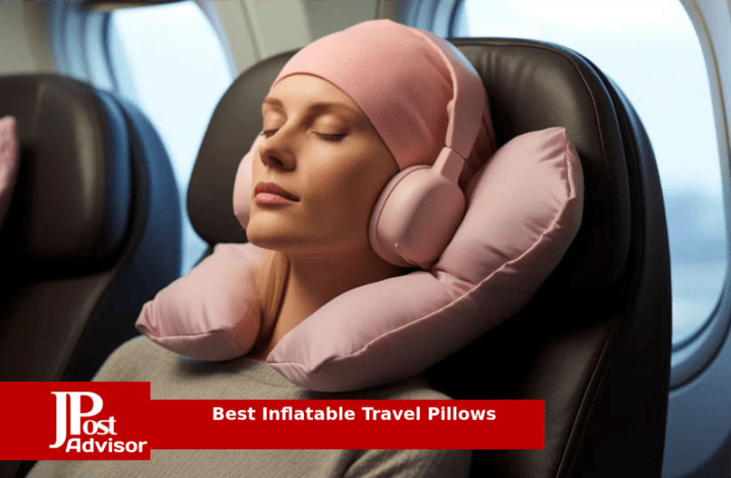 Travel Neck Pillow for Airplane Travel - Travel Pillows for Airplanes, Neck  Support 100% Memory Foam Adjustable Travel Pillow, Washable Cover Ideal