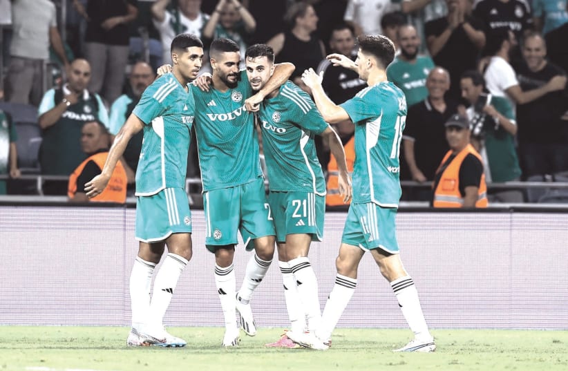  MACCABI HAIFA played to a goalless draw with Young Boys in Champions League first-leg playoff action at Sammy Ofer Stadium. The tie will now move to Switzerland, where the Greens will try to come away with the win next week and punch their ticket to the group stages of the prestigious competition f (photo credit: Maccabi Haifa/Courtesy)