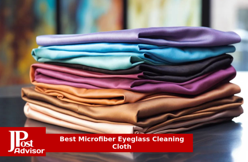 Microfiber Glass & Polishing Cloths - Assorted Colors - 4 Pack