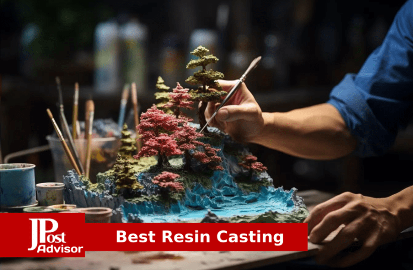 LET'S RESIN Polyurethane Resin, 60oz 2 Part Casting Resin, Fast Cured Resin  within 10 Minutes, Ultra Low Viscosity & Low Odor Pourable Liquid Plastic