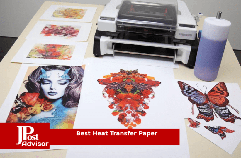 Heat Transfer Paper for T Shirts A4 Printable Heat Transfer Vinyl, Vivid  Color & Durable Iron