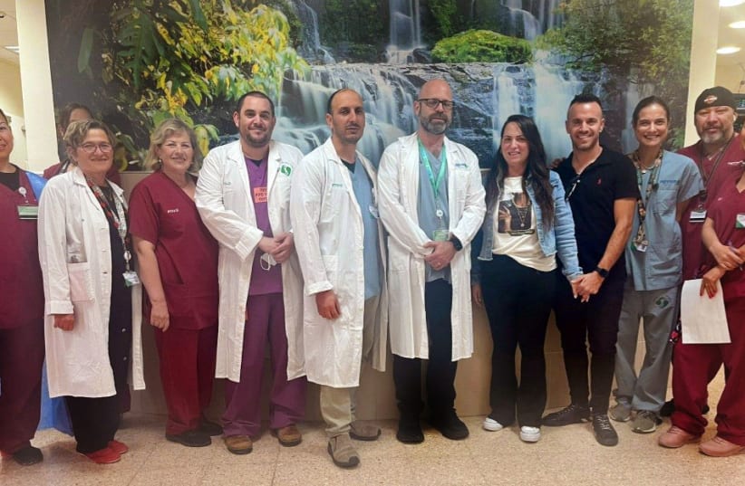 A team of doctors at Soroka Medical Center. (photo credit: Courtesy of Soroka-University Medical Center)