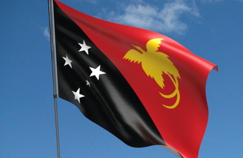  The flag of Papua New Guinea (photo credit: Wikimedia Commons)