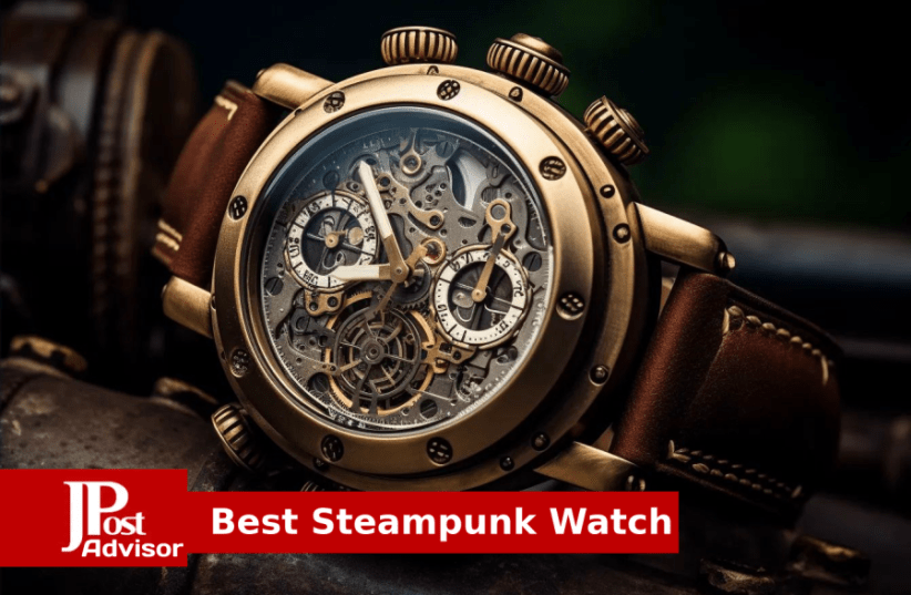 Vintage Mechanical Steampunk Watch - Unique Vintage Gift Watches Black