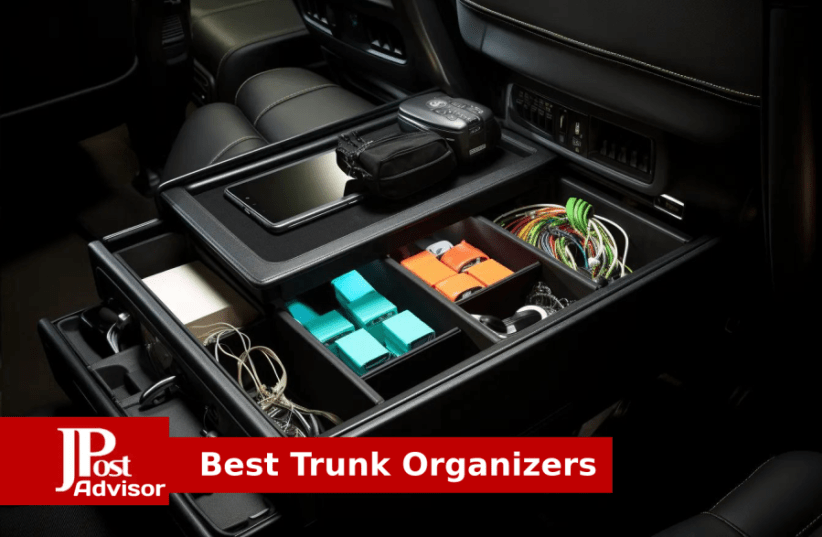  K KNODEL Extra Large 3 Compartments Trunk Organizer