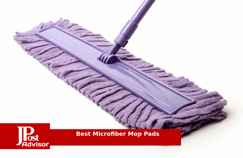 2 Pack 12 Inch Microfiber Mop Pads for Swiffer Wet Jet Floor Pads