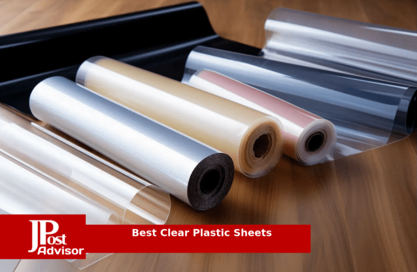 20 pcs Hard Plastic Sheets Clear Plastic Sheet Panels for Projects