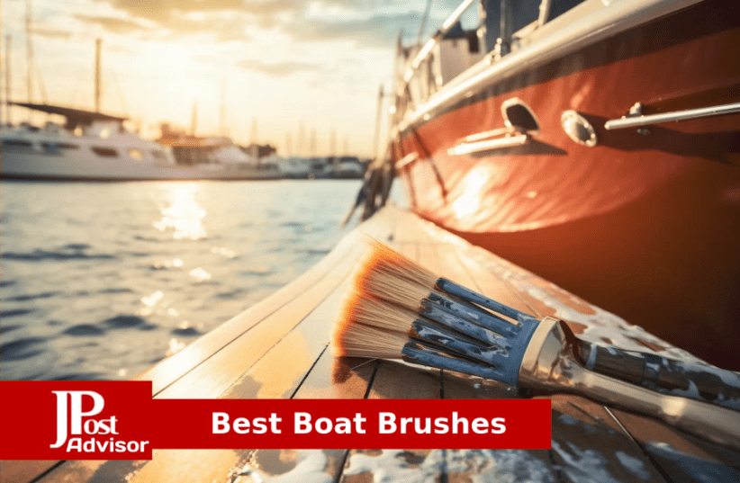 Better Boat Deck Brush Soft Bristle 8 Head Scrub Cleaning with