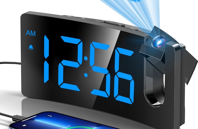 SMARTRO Projection Alarm Clock Digital Clock with Indoor