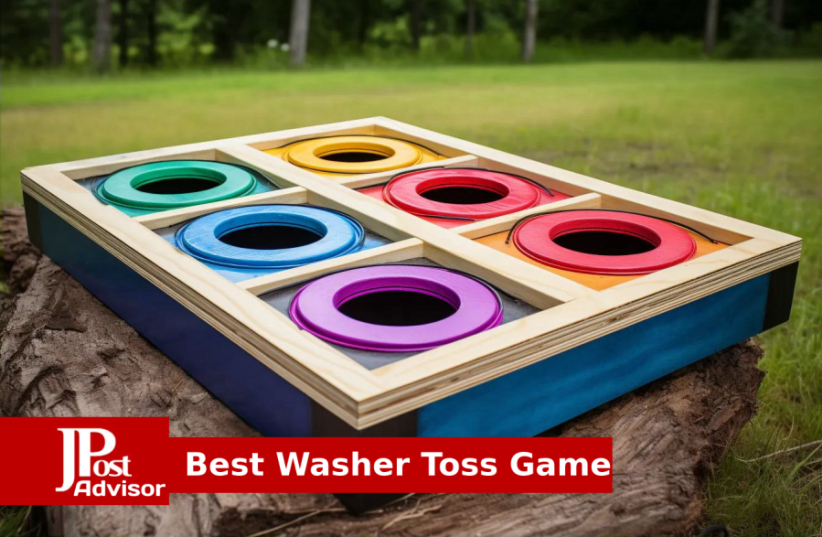 Hey! Play! Plastic Washer And Ring Toss