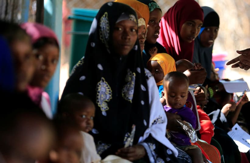 Fleeing drought, Somalis still face malnutrition and cholera in Kenya (photo credit: REUTERS)