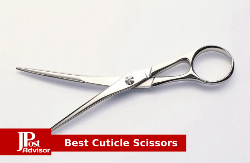 Cuticle Scissors Professional Stainless Steel Curved Pointed Beauty Scissors  for Nose Hair Trimming Eyebrows Finger & Nail Care