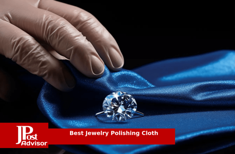 PINGMIC 6 jewelry polishing cloths, professional silver polishing