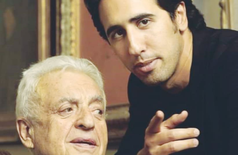  YOAV FLATTO-SHARON with his late father, Shmuel. (photo credit: Rami Zaranga)