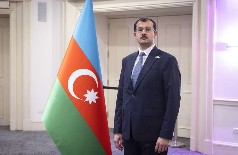 Azerbaijani Ambassador Designate to Israel Mukhtar Mammadov. (photo credit: OLIVIER FITOUSSI)