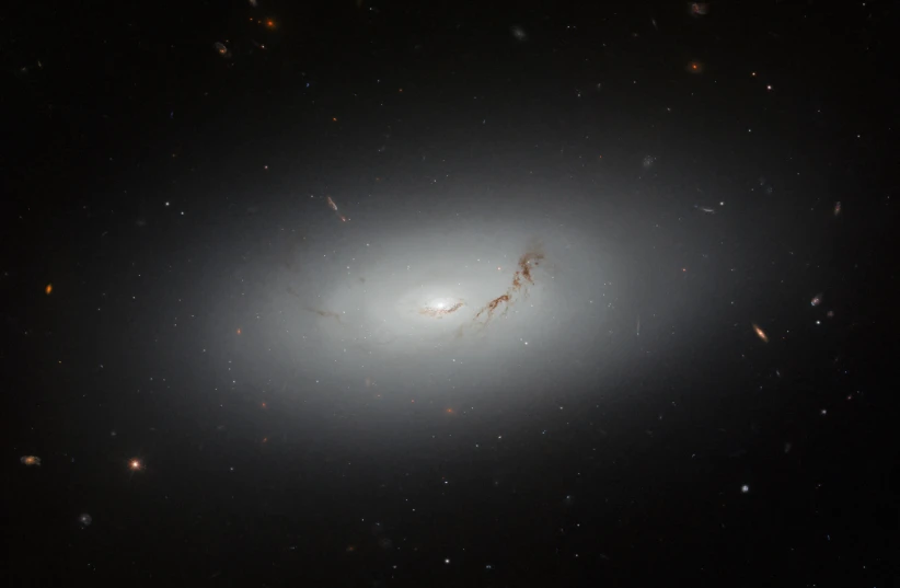  An image of galaxy NGC 3156, taken by the Hubble Space Telescope. (photo credit: ESA/Hubble & NASA, R. Sharples)