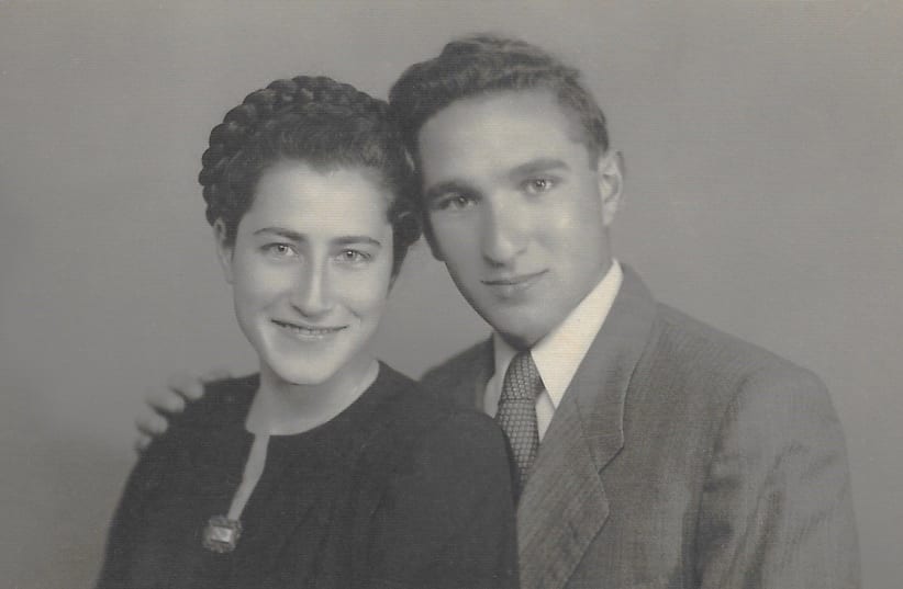  Dov Broder and his wife Batya, circa 1947 (photo credit: IDF SPOKESPERSON'S UNIT)